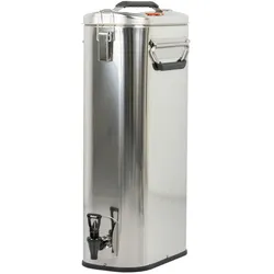Rieber Getränkebehälter - thermi aus Edelstahl, 24 Liter, beheizt