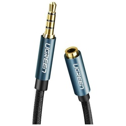 Ugreen AUX jack audio extender 3.5 mm AV118, 0,5m (blue), Audio Kabel