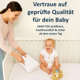 TULENA Matratzenschoner wasserdicht atmungsaktiv 120 x 200 cm Weiß