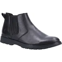 Hush Puppies - Herren Stiefeletten "Gary", Leder FS8286 (43 EU) (Schwarz) - Schwarz - 43