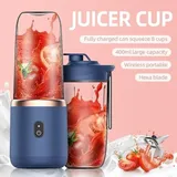 Multifunktionsmixer 400+400 Ml, Smoothie-maker, Edelstahlmixer, Rührgerät