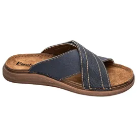 Fischer Markenschuh Slides Blau 44
