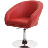 MCW Esszimmerstuhl HWC-F19 Kunstleder rot
