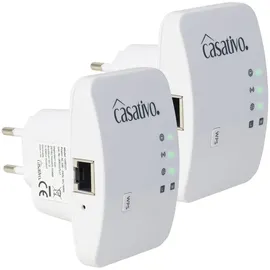 casativo Mini-WLAN-Repeater 300 Mbit/s weiß