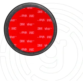gelmags Metall-Pad Ø8cm, weiß