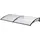 [en.casa] Vordach Mellerud 240 x 100 cm schwarz/transparent
