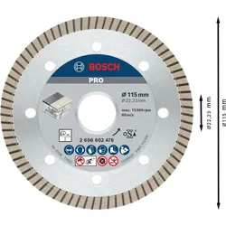 BOSCH Diamant-Trennscheibe Best Ceramic Extra-Clean Turbo