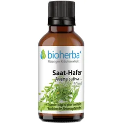 Bioherba Saat-Hafer Avena sativa L. Tropfen Tinktur Extrakt 50 ml