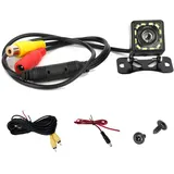 Rückfahrkamera für Autos mit Super Nachtsicht,rückfahrkamera IP67 Wasserdicht, 170° Weitwinkel, 12 LED Nachtsicht, Hochauflösende Auto Rückfahrkamera für sicheres Parken,Auto-rückfahrkamera