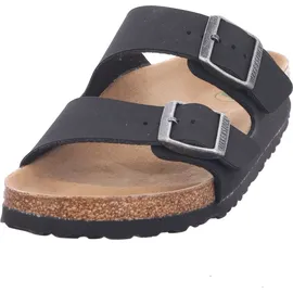 Birkenstock Arizona Vegan Birko-Flor Nubuk schmal schwarz 38