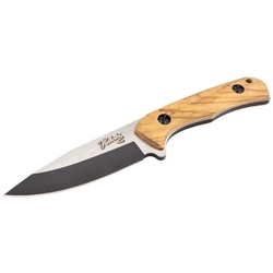 Herbertz Hunting Fixed Blade Knife, Zebrawood 55011