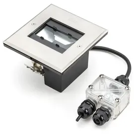 Konstsmide Bodeneinbaustrahler Kunststoff, Metall 5W 550lm IP44 1 Stück warmweiß