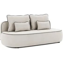 S-Style Kindersofa Vero 210 x 90 x 98 cm Buche massiv grau