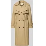s.Oliver Trenchcoat aus Baumwoll-Lyocell-Mix Beige 36