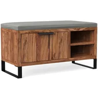 Woodkings Sydney Sitzbank I BxHxT: 90x44x41cm I Flurbank mit