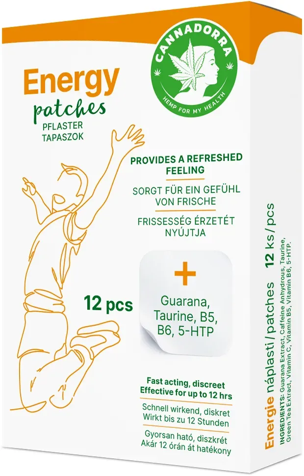 Hanf Gesundheit Energie-Pflaster – 12 Stk.