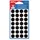 APLI agipa 111847 Markierungspunkte, Durchmesser: 15 mm, schwarz
