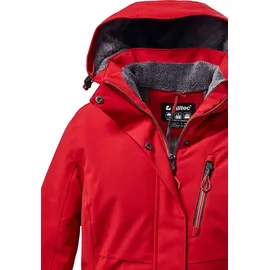 KILLTEC Damen Funktionsjacke KOW 140 WMN Jckt wasserdicht, Winddicht, atmungsaktiv 00400-rot 38