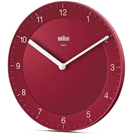Braun BC 06 R-DCF Funkwanduhr rot
