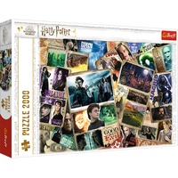 Trefl 27123 2000 Teile, Filmfiguren, DIY kreative Unterhaltung Spaß Klassische Puzzles für Erwachsene und Kinder ab 12 Jahren, Harry Potter Helden