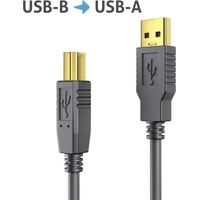 PureLink USB 2.0 Aktiv Kabel - schwarz - 5,0m
