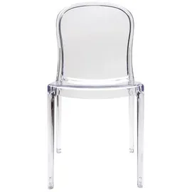 miliboo 2 Design-Stühle Polycarbonat Transparent THALYSSE