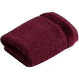 VOSSEN Pure Seiftuch 30 x 30 cm berry