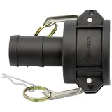 stabilo-sanitär Camlock 2 Zoll Dose auf Schlauchtülle 38mm : Schlauchtülle 1,5" (~38mm)