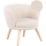 Beliani Kindersessel HALBY 0 x 0 cm Holz Hellbeige