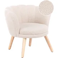 Beliani Kindersessel HALBY 0 x 0 cm Holz Hellbeige