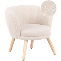 Beliani Kindersessel HALBY 0 x 0 cm Holz Hellbeige