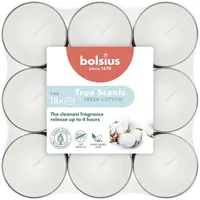 Bolsius True Scents Teelichter 18 St. weiß