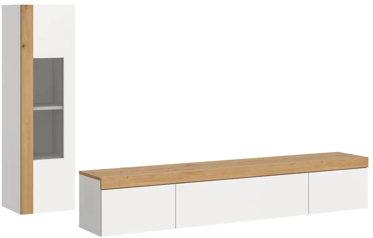 MID.YOU Wohnkombination RUDA - B/H/T ca. 225.00x34.00x33.00