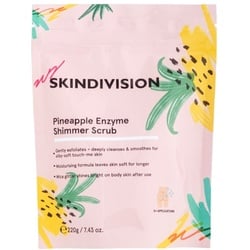 SkinDivision Ananas Enzym Schimmer Scrub Körperpeeling 220 g