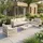 beautysofa RIVIERA Loungeset beige