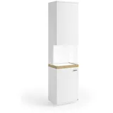 Set One by Musterring Vitrine Lancaster Dekor Weiß