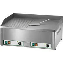 KBS Fimar Elektro-Grillplatte 6kW 2 Heizzonen 1/2 glatt + 1/2 gerillt