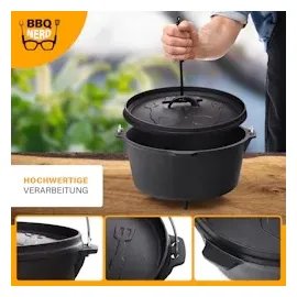 bbq-nerd Dutch Oven Starter 3,1 l Gusseisen