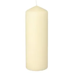 Papstar Stumpenkerzen Ø 60 mm 165 mm creme, 10 x 1 Stück
