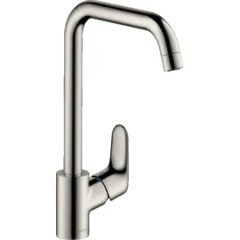 Hansgrohe Focus M41 260 1jet edelstahl finish 31820800