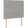 vidaXL Boxspringbett 100 x 200 cm Hellgrau