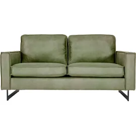 OTTO home Couch Mikrofaser 2-Sitzer Grün