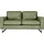 OTTO home Couch Mikrofaser 2-Sitzer Grün