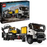 LEGO Technic Volvo FMX LKW mit EC230 Electric Raupenbagger