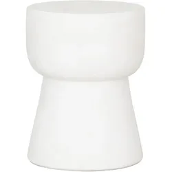 Hocker Motto aus Faserzement, Ø 35 cm
