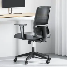 Wiltec Ergonomischer Bürostuhl Netzstoff