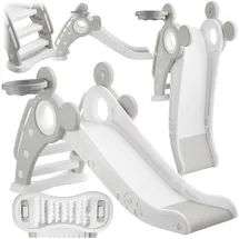 Tectake Kinderrutsche Joy Grau