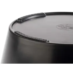 Servierschale FRIDA aus Melamin Schwarz 3,40 Liter