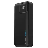 Xlayer Powerbank 20.000 mAh mit zwei integrierten Kabeln PD 20W Black