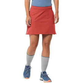 Jack Wolfskin Damen Hiking Alpine Skort W, Vibrant red, 38